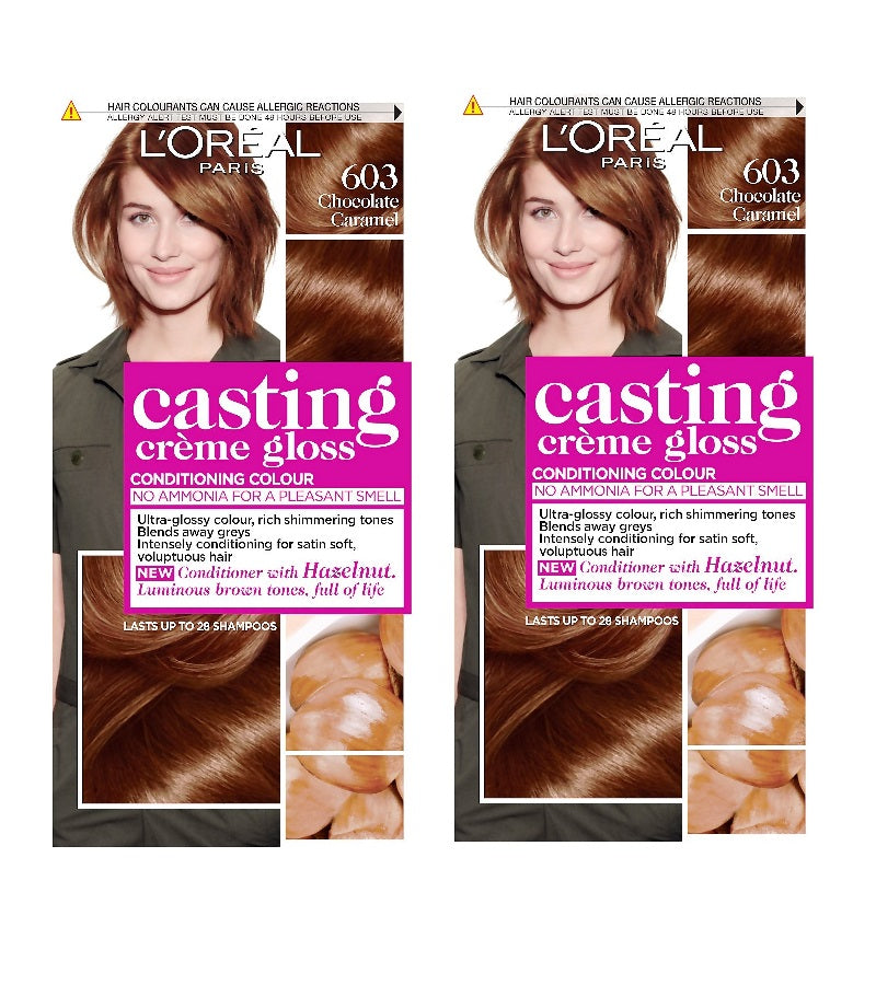 2xPack L'Oréal Paris Casting Crème Gloss Hair Color - 22 Varieties (513-8304)