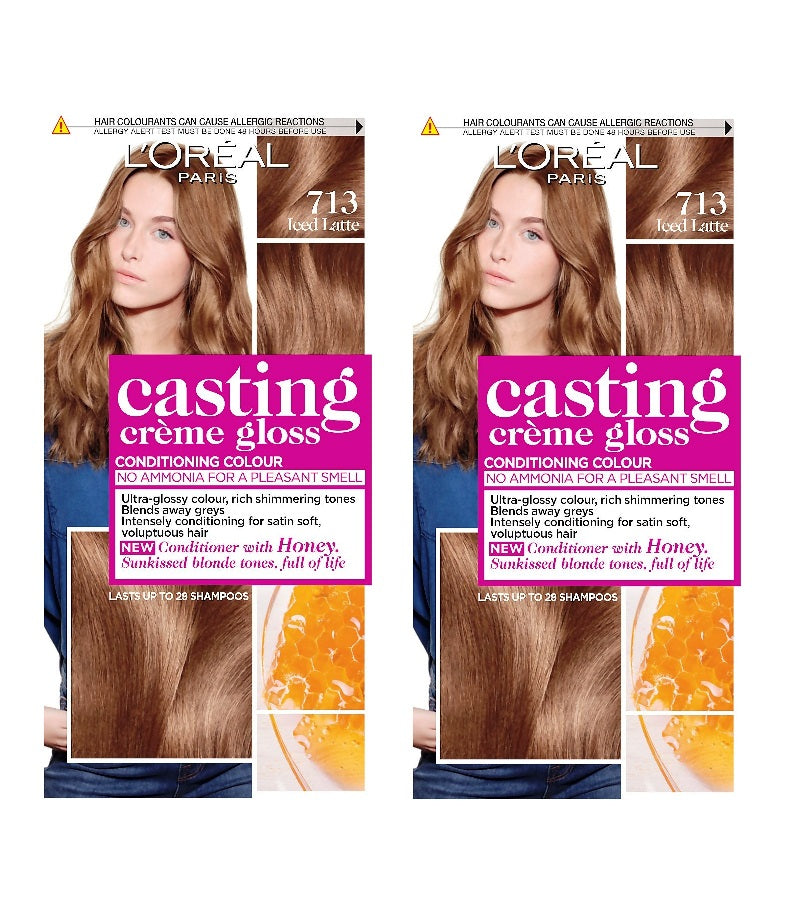 2xPack L'Oréal Paris Casting Crème Gloss Hair Color - 22 Varieties (513-8304)