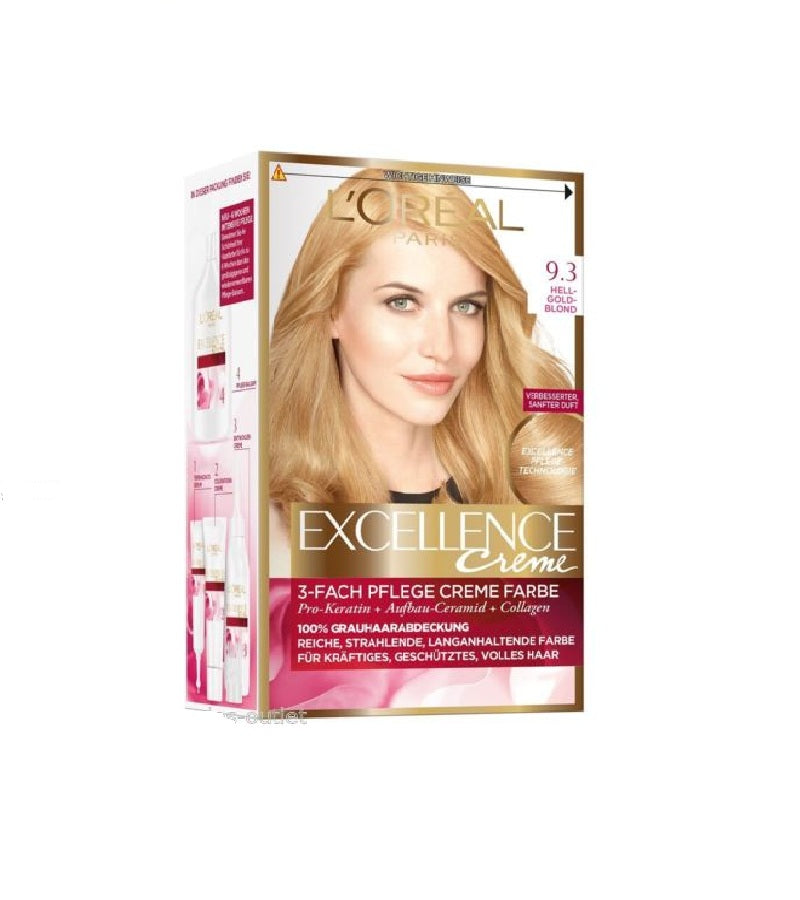 L'Oreal Paris Excellence Cream Women's Hair Color 7 Color Variations (7-10) - Eurodeal.shop