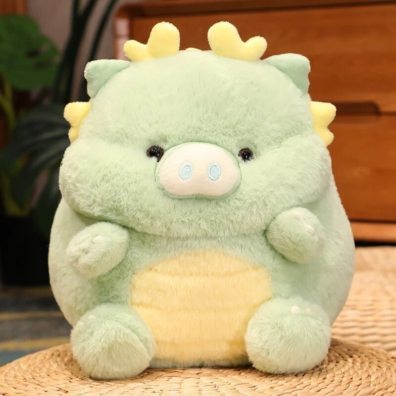 Kawaii Pig & Dinosaur Plush Toy Stuffed Soft Animal Doll Throw Pillow Cushion Funny Birthday Xmas Gift for Friends ShopOnlyDeal