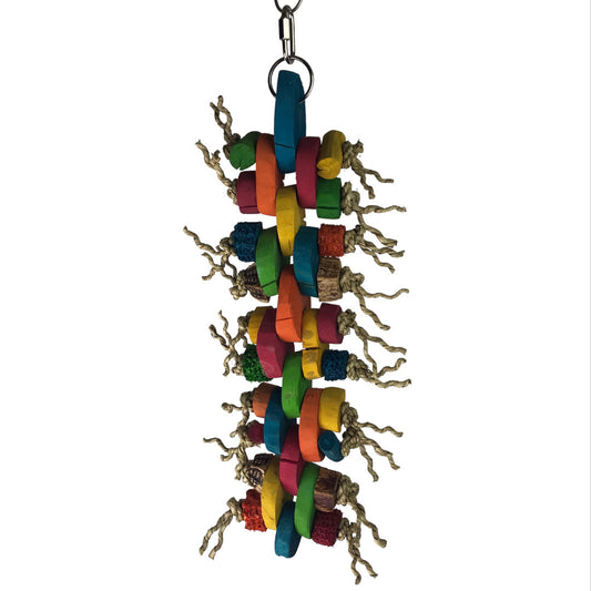 Ninos Java Caterpillar Toy for Birds Large