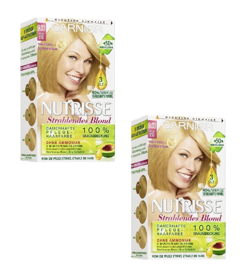 2xPack GARNIER Nutrisse Cream Permanent Hair Care - 25 Varieties
