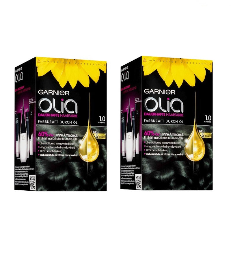 2xPack GARNIER OLIA Permenant Hair Colors - 24 Varities