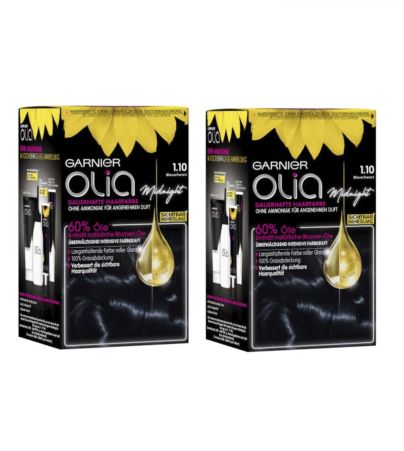 2xPack GARNIER OLIA Permenant Hair Colors - 24 Varities