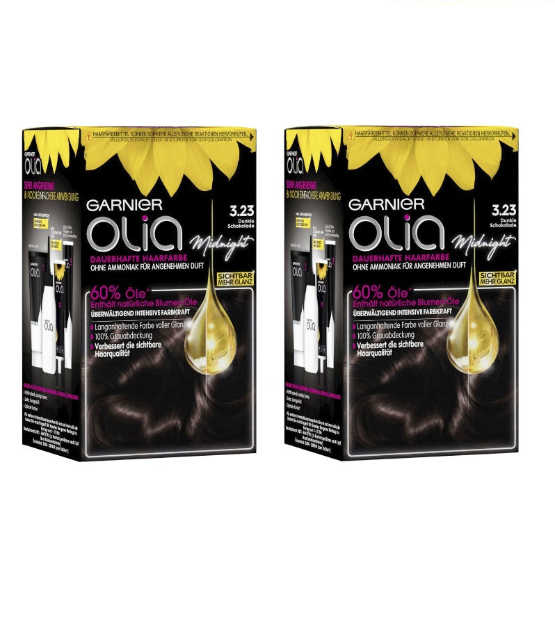 2xPack GARNIER OLIA Permenant Hair Colors - 24 Varities