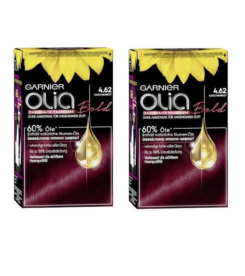 2xPack GARNIER OLIA Permenant Hair Colors - 24 Varities