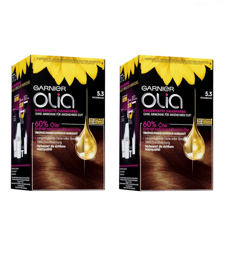 2xPack GARNIER OLIA Permenant Hair Colors - 24 Varities