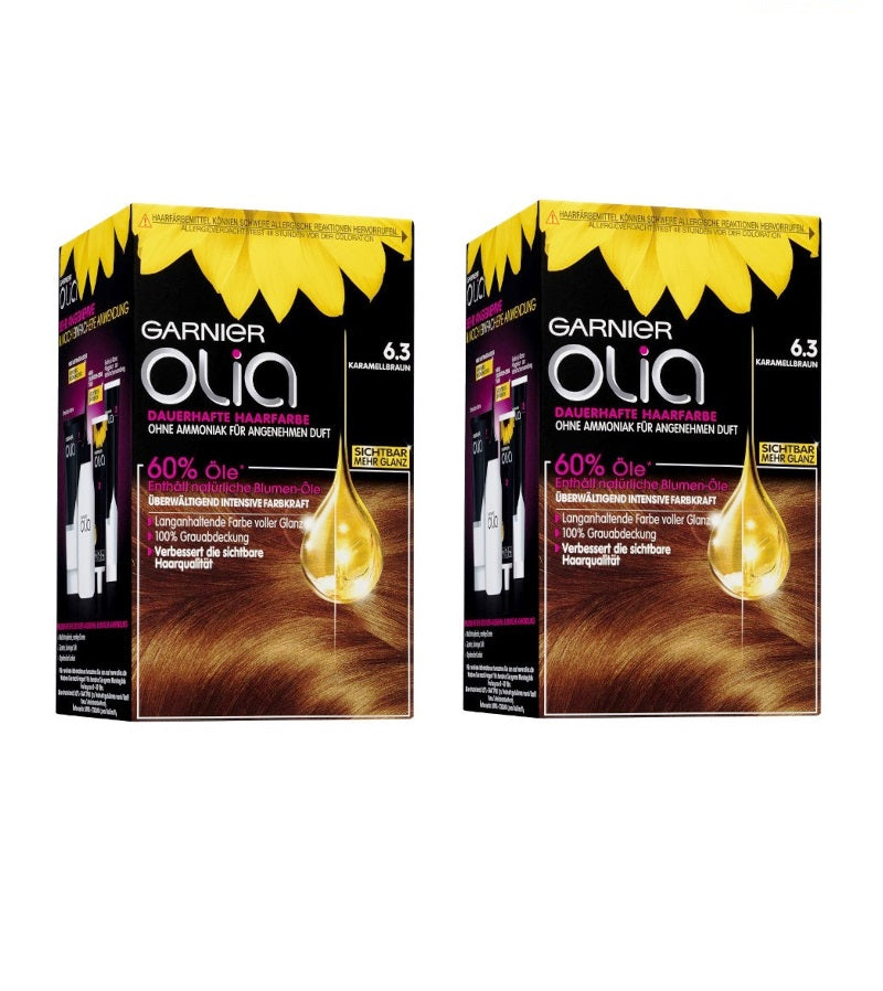 2xPack GARNIER OLIA Permenant Hair Colors - 24 Varities