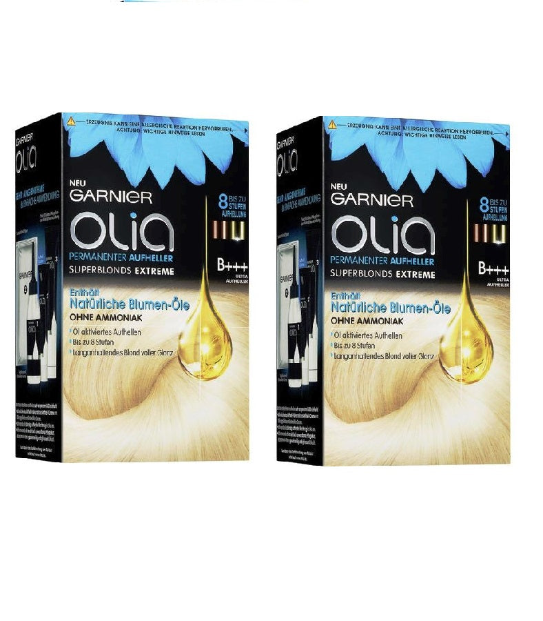 2xPack GARNIER OLIA Permenant Hair Colors - 24 Varities