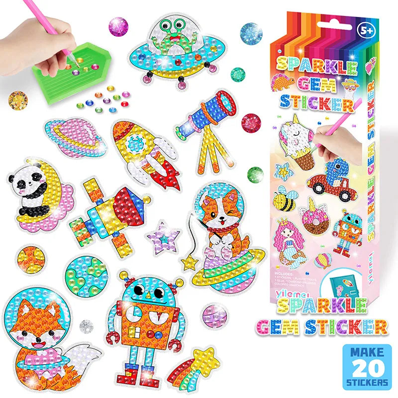 Sparkle Gem Sticker - JCEE Shop
