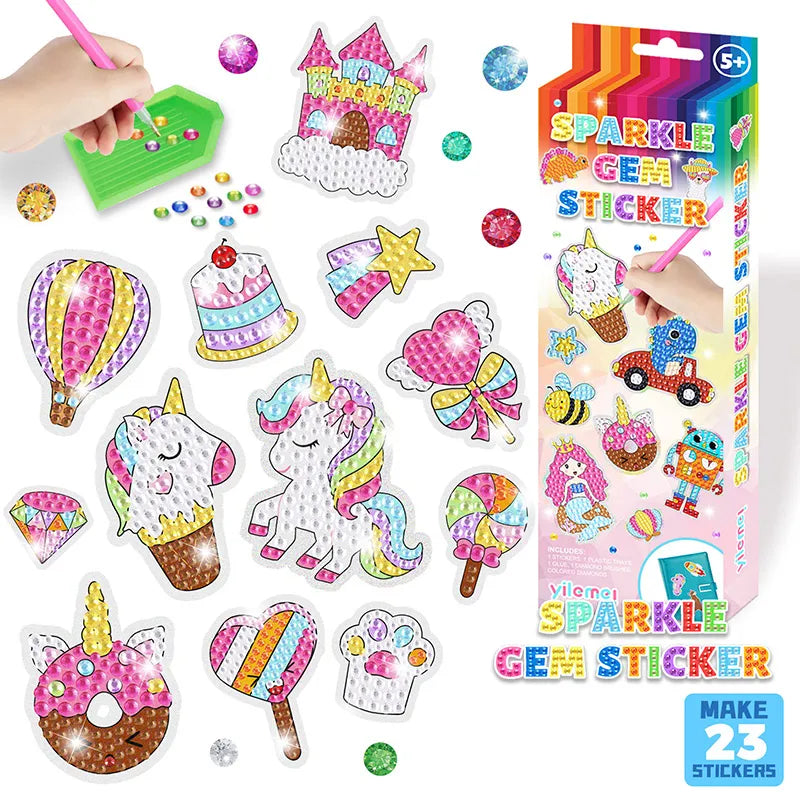 Sparkle Gem Sticker - JCEE Shop
