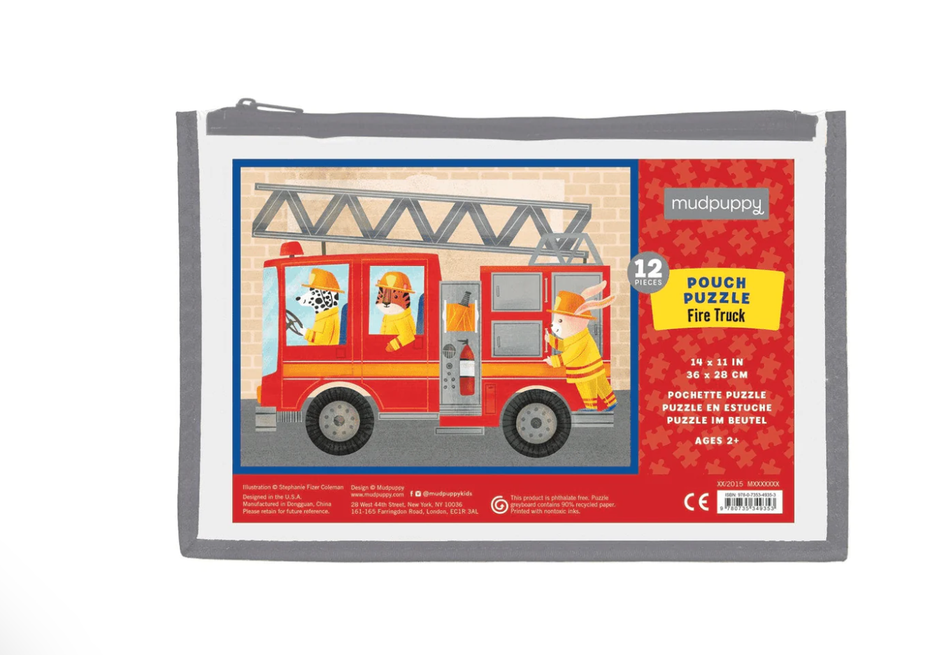 Mudpuppy 12 Piece Pouch Puzzle