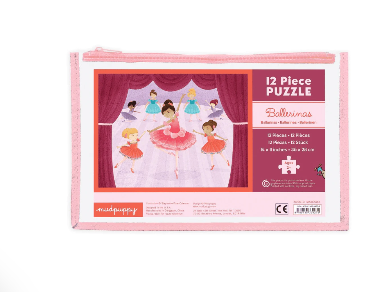Mudpuppy 12 Piece Pouch Puzzle