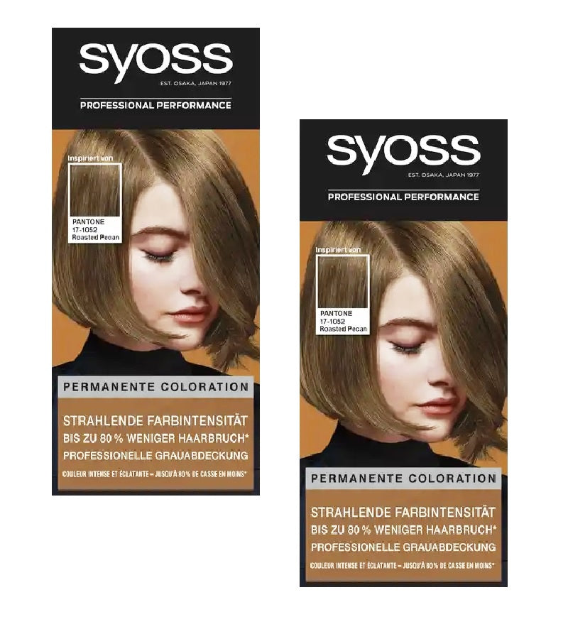 2xPacks Syoss Permanent Coloring Professional Hair Colors - 22 Varieties