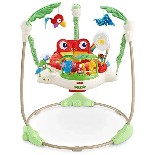 FISHER PRICE RAINFOREST JUMPEROO BABY BOUNCER ENTERTAINER