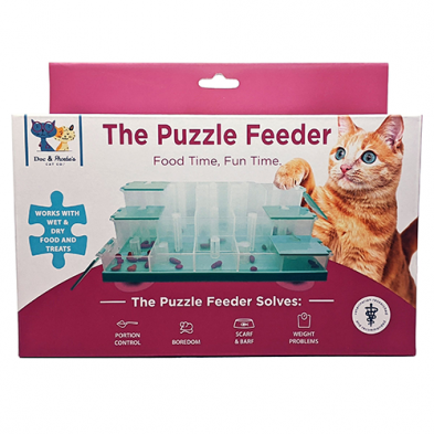 Spot® Doc & Phoebe™ The Puzzle Feeder for Cats