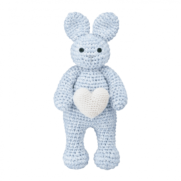 BUNNY FRIEND LOVE LIGHT BLUE
