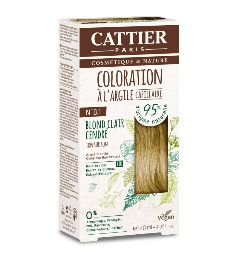 Cattier White  Clay Semi-Permanent Hair Color Kit - 20 Shades