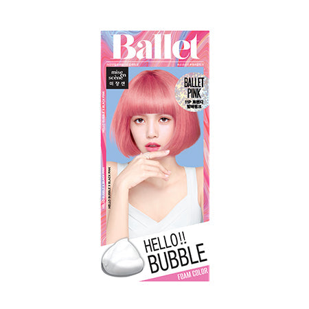 Mise En Scene Hello Bubble Hair Foam Color - Ballet Pink 11P