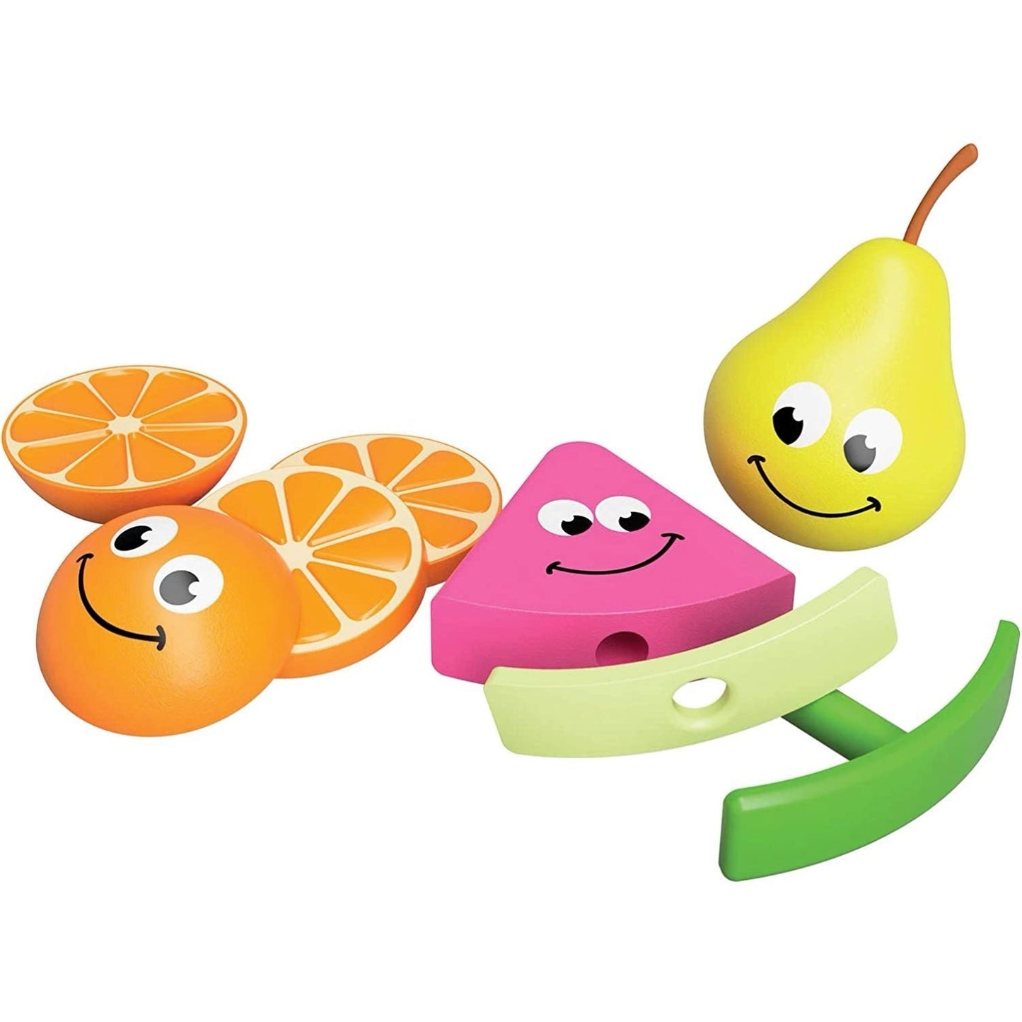 Fat Brain Toys Fruit Friends 3-in-1 Toddler Toy