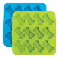 Messy Mutts Silicone Bake and Freeze Treat Maker - Pack of 2