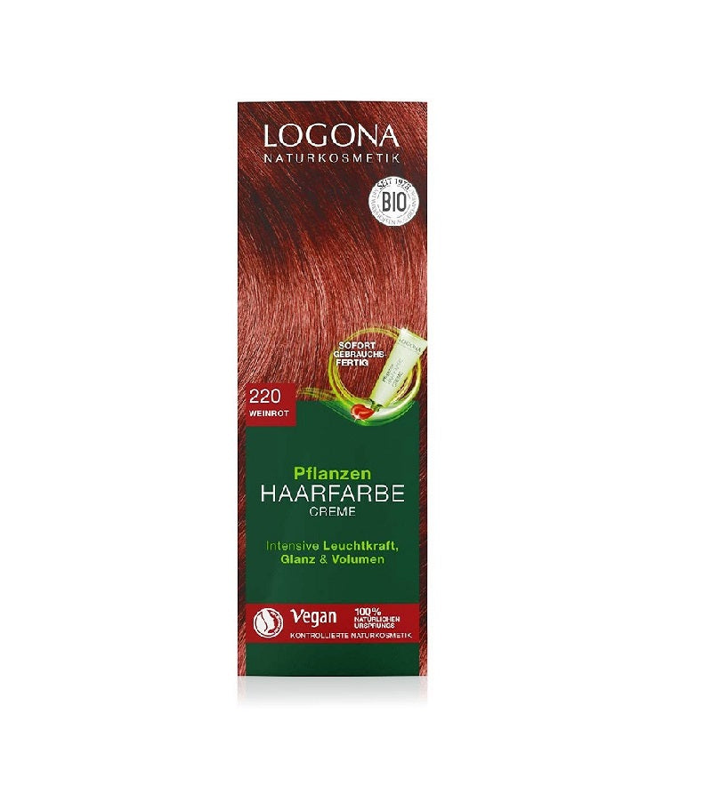 Logona Color Creme Hair Color for Women - Five Varieties