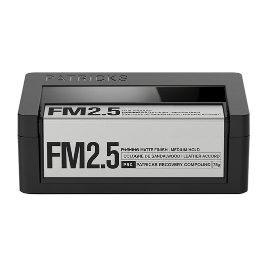 Patricks FM2.5 Super Matte Medium Hold Pomade, 75g