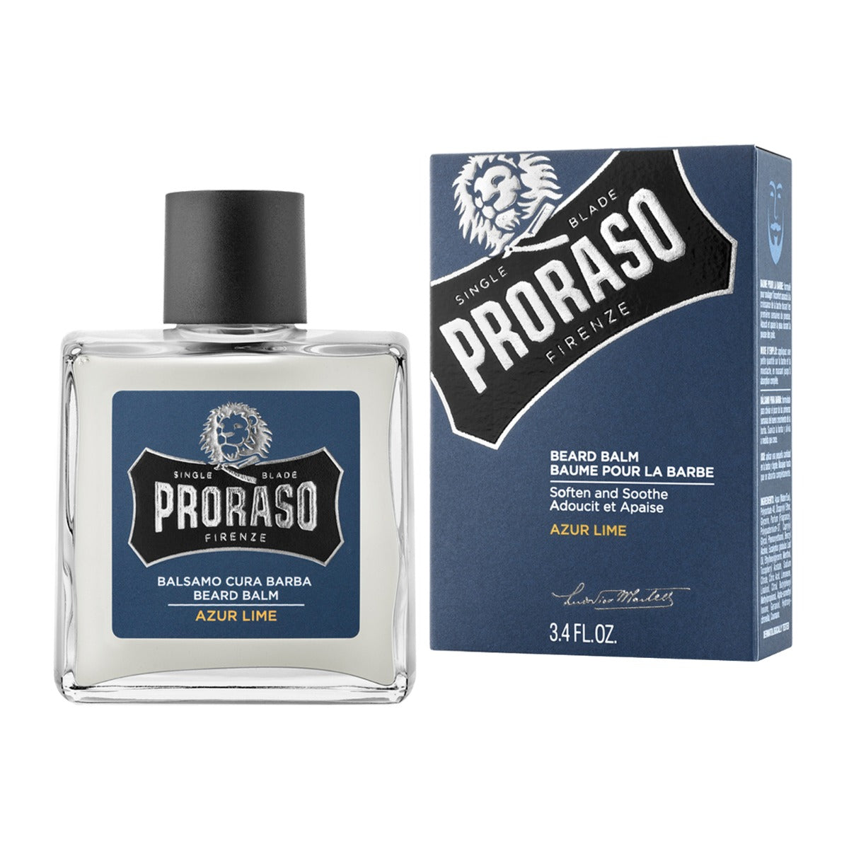 Proraso Beard Balm: Azur Lime, 100ml