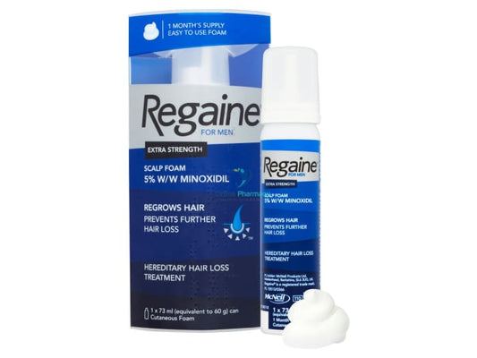 Regaine (minoxidil) 5% Foam For Men (1 month Supply) - 60g