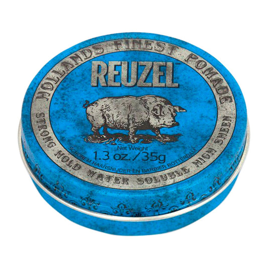 Reuzel Blue Pomade: Strong Hold Water Soluble, 35g