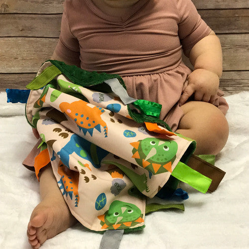 Learning Lovey Comfort Tag Blanket